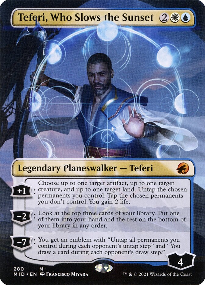 Teferi, Who Slows the Sunset, Innistrad: Midnight Hunt · 280