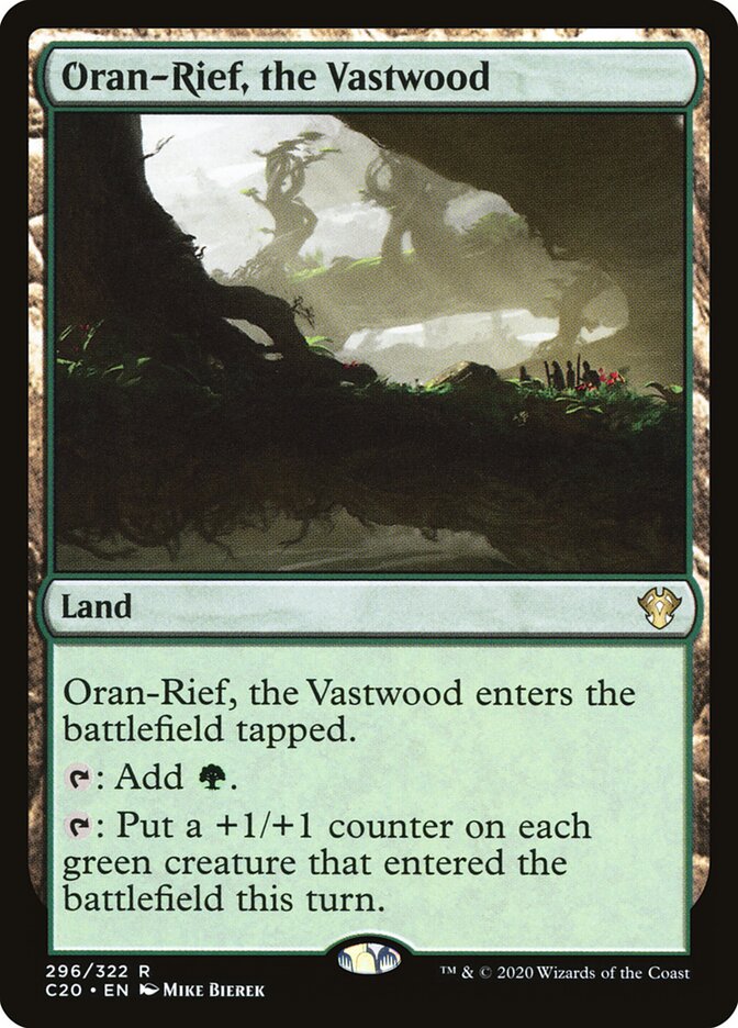 Oran-Rief, the Vastwood, Commander 2020 · 296/322