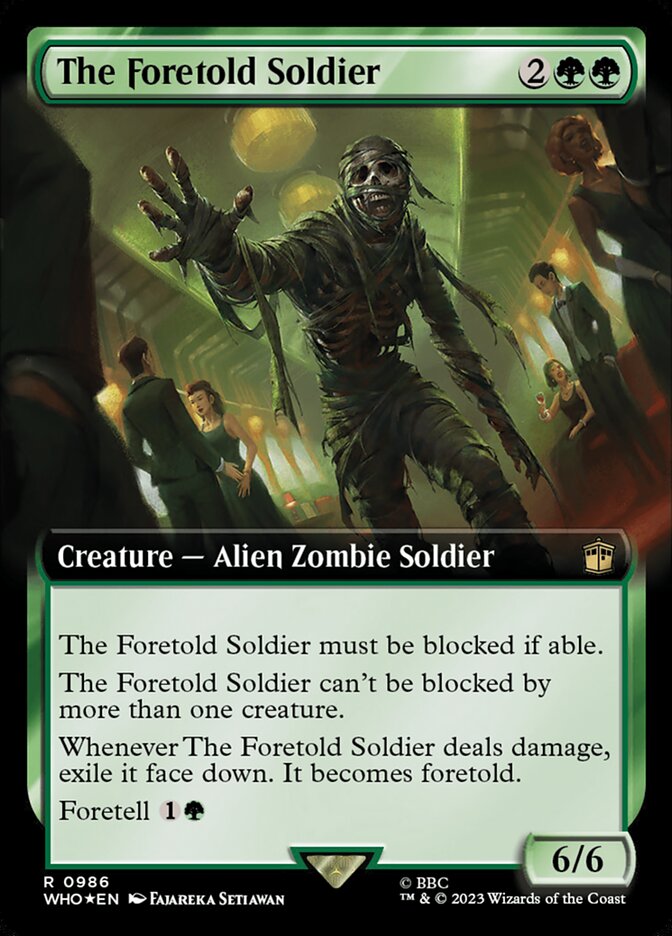 The Foretold Soldier, Doctor Who · 0986