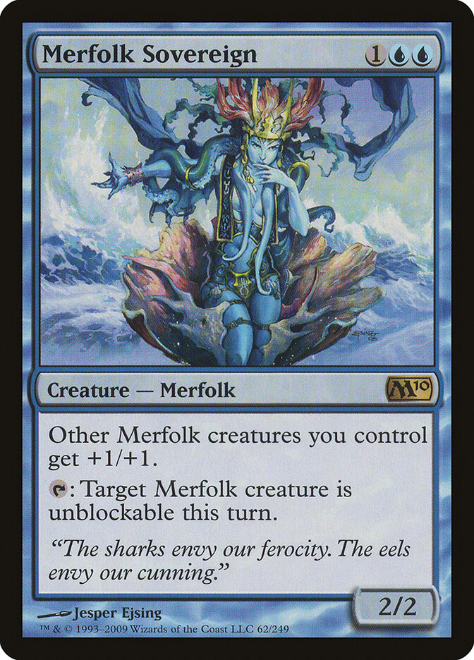 Merfolk Sovereign, Magic 2010 · 62/249