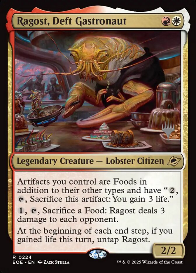 Ragost, Deft Gastronaut, Edge of Eternities Promos · 0224