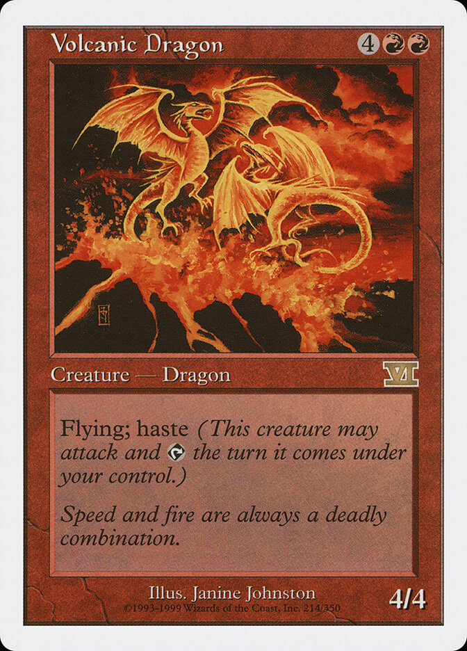 Volcanic Dragon, Classic Sixth Edition · 214/350