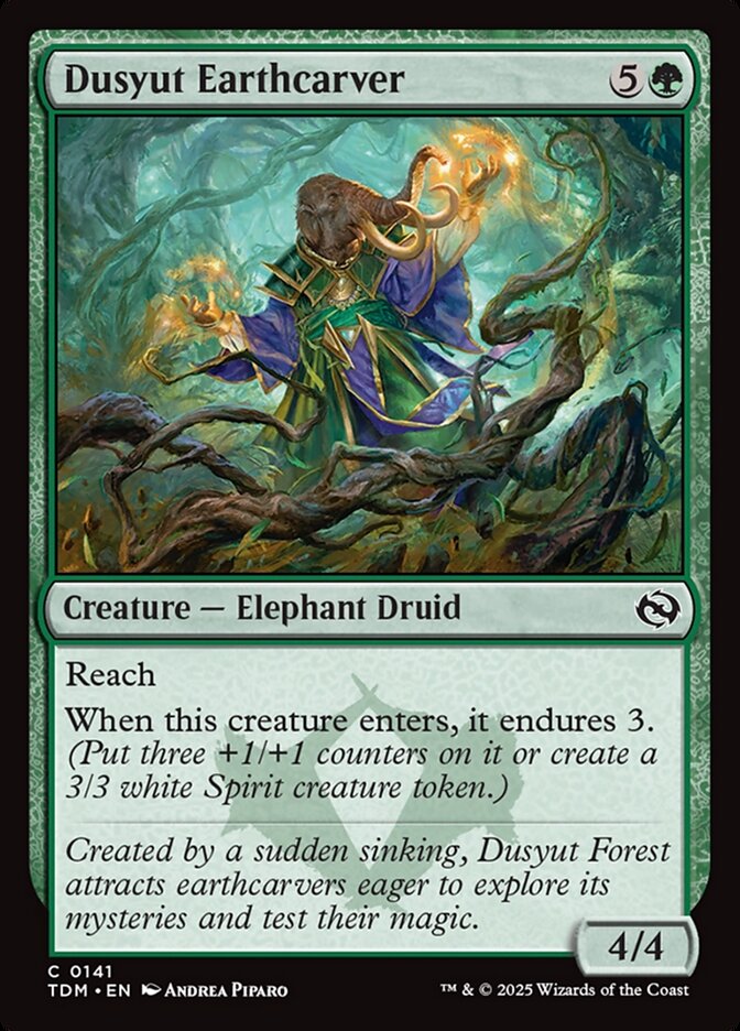 Dusyut Earthcarver, Tarkir: Dragonstorm · 0141