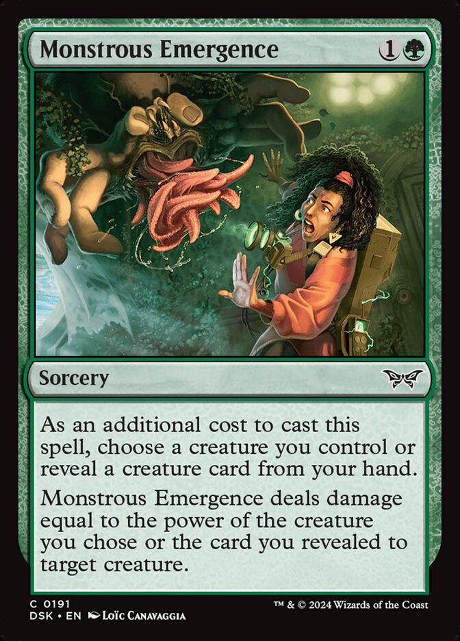 Monstrous Emergence, Duskmourn: House of Horror · 0191