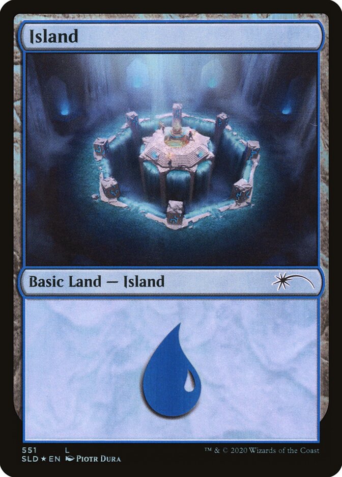 Island, Secret Lair Drop · 551