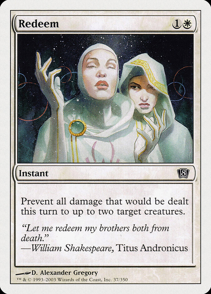 Redeem, Eighth Edition · 37/350