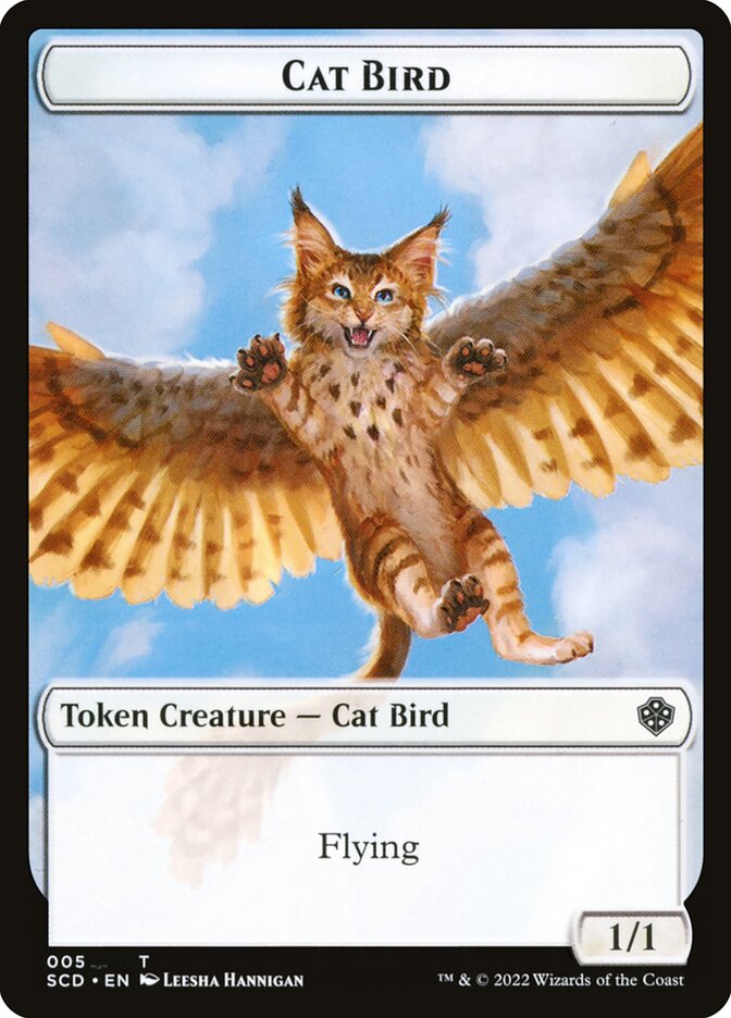 Cat Bird, Starter Commander Deck Tokens · 005