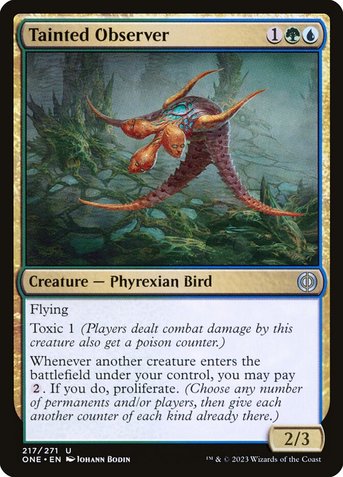 Tainted Observer, Phyrexia: All Will Be One · 217/271