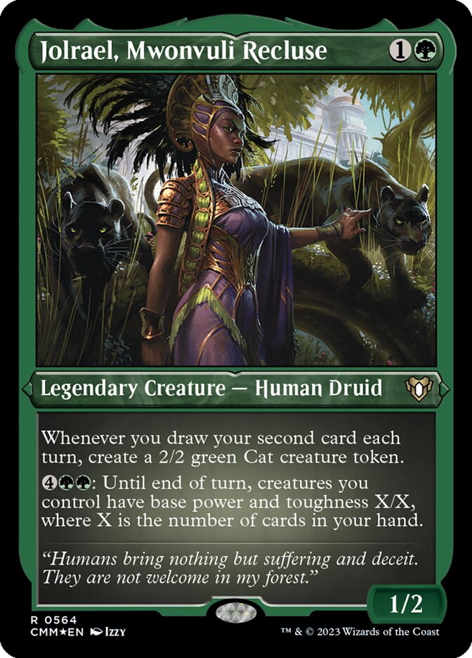 Jolrael, Mwonvuli Recluse, Commander Masters · 0564