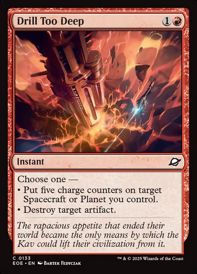 Drill Too Deep, Edge of Eternities · 0133