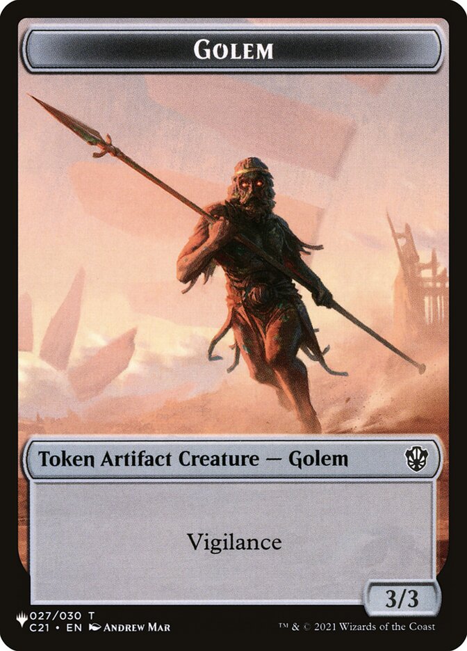 Golem, The List · tc21-27