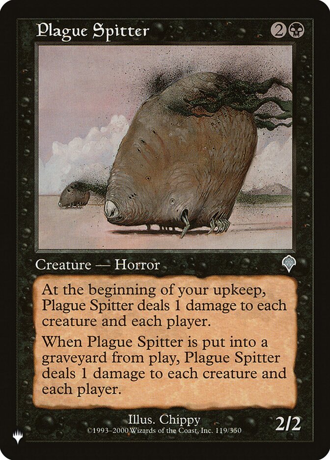 Plague Spitter, The List · inv-119