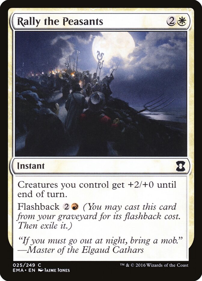 Rally the Peasants, Eternal Masters · 025/249