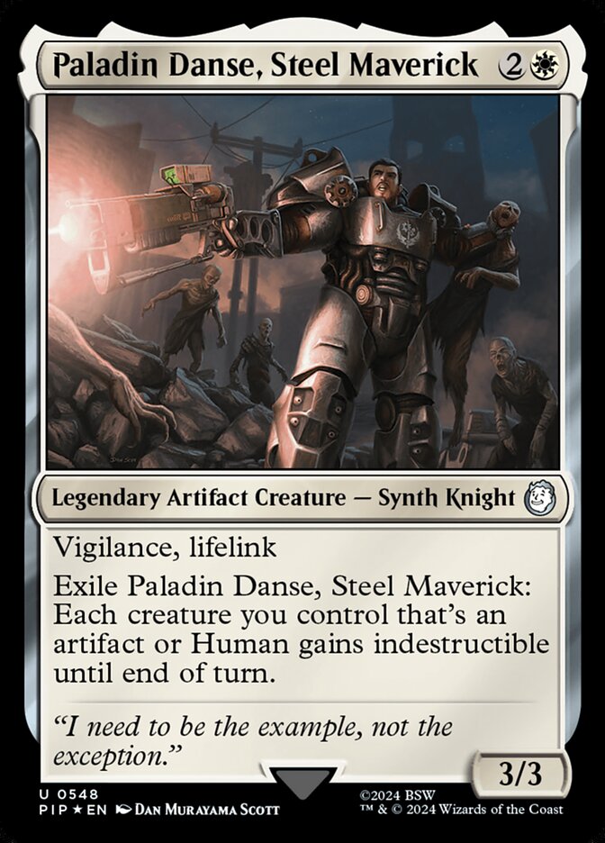 Paladin Danse, Steel Maverick, Fallout · 0548