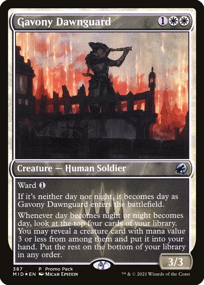 Gavony Dawnguard, Innistrad: Midnight Hunt · 387