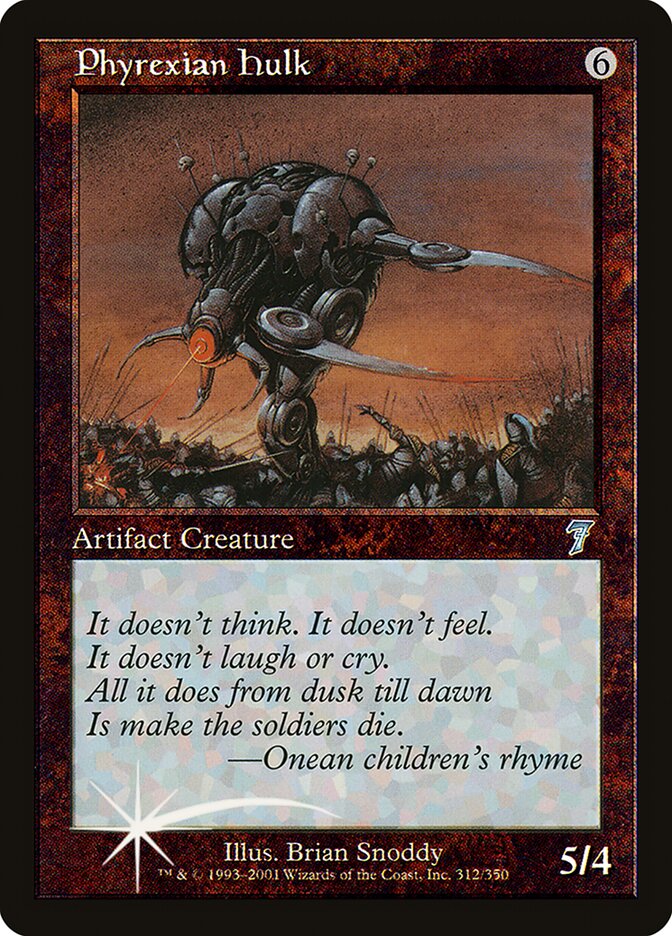 Phyrexian Hulk, Seventh Edition · 312-star