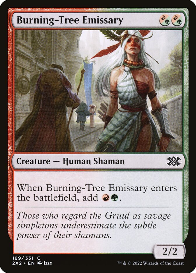 Burning-Tree Emissary, Double Masters 2022 · 189/331
