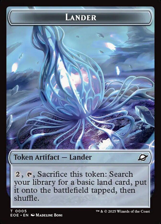 Lander, Edge of Eternities Tokens · 0005