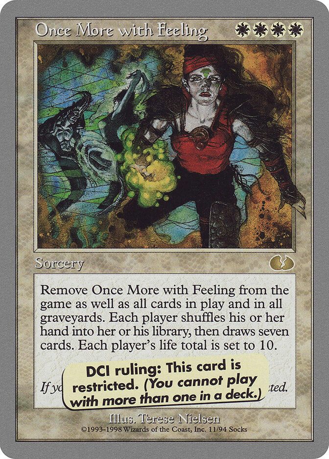 Once More with Feeling, Unglued · 11/94