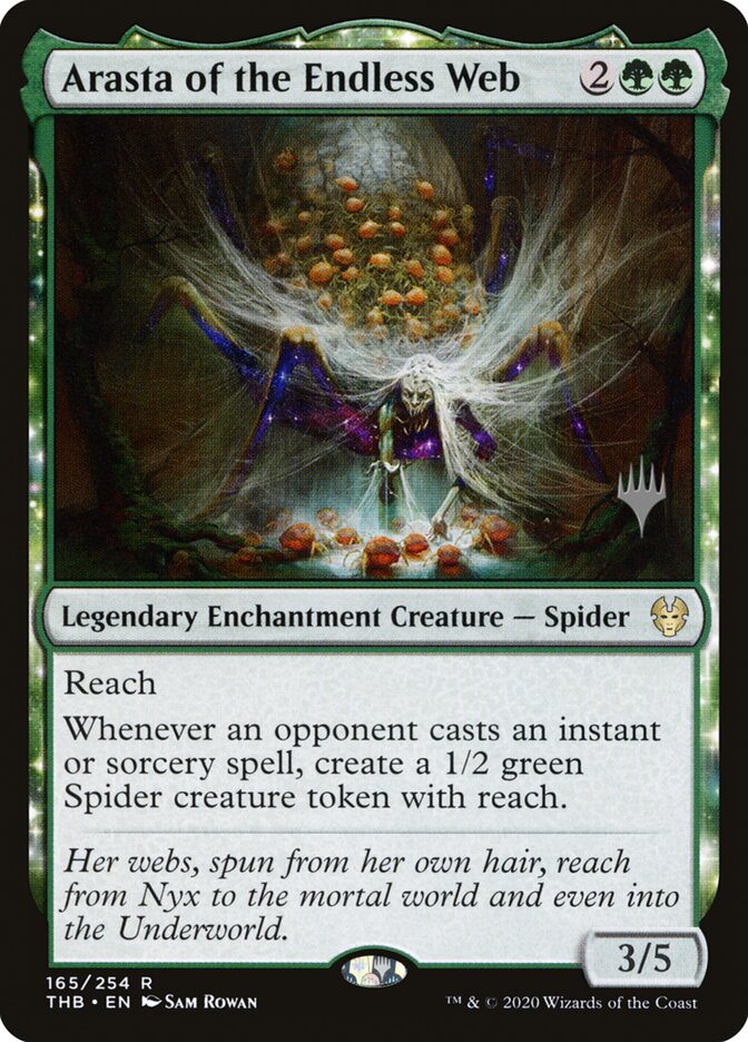 Arasta of the Endless Web, Theros Beyond Death Promos · 165/254