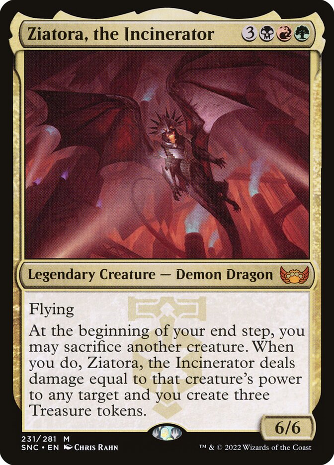 Ziatora, the Incinerator, Streets of New Capenna · 231/281