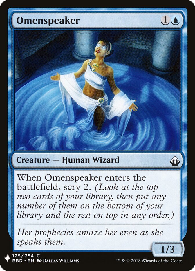 Omenspeaker, The List · bbd-125