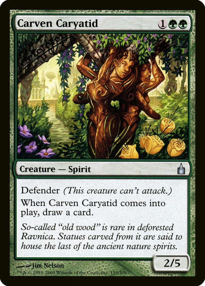 Carven Caryatid, Ravnica: City of Guilds · 155/306