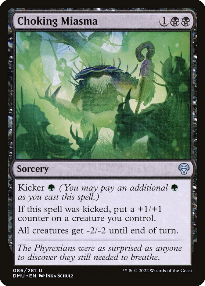 Choking Miasma, Dominaria United · 086/281