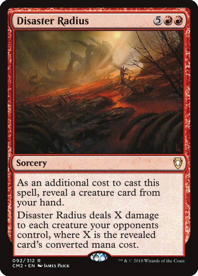 Disaster Radius, Commander Anthology Volume II · 092/312