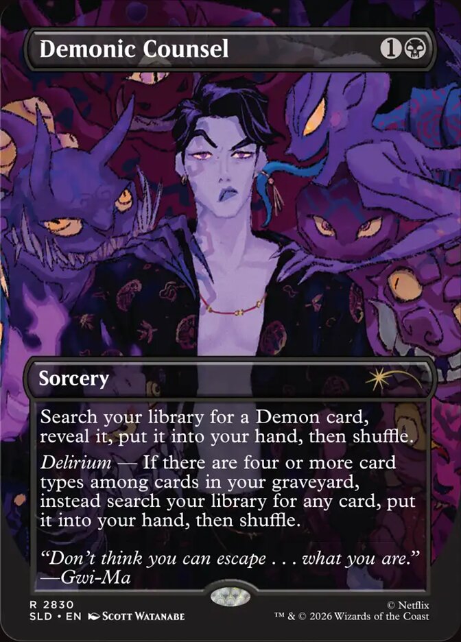 Demonic Counsel, Secret Lair Drop · 2830