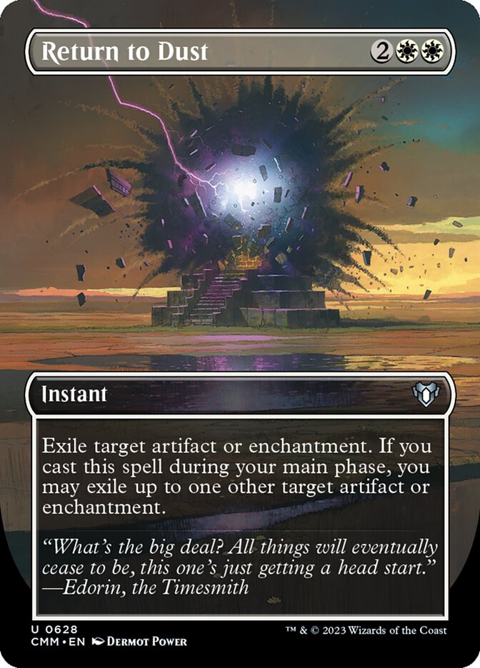 Return to Dust, Commander Masters · 0628