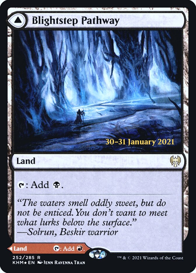 Blightstep Pathway // Searstep Pathway, Kaldheim Promos · 252/285
