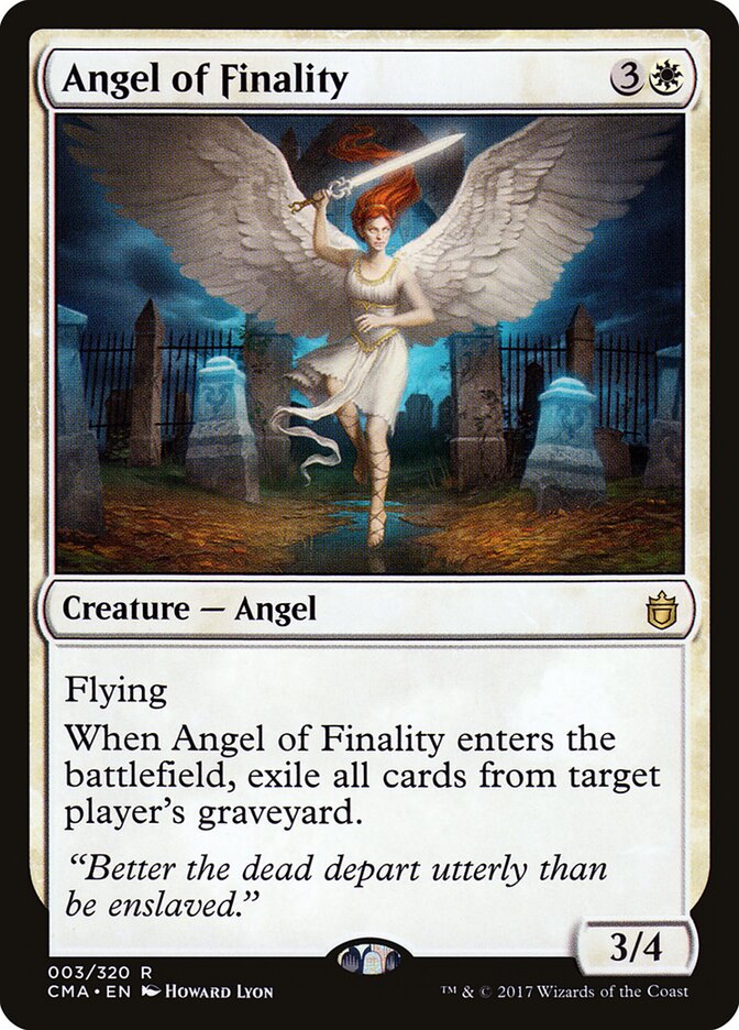 Angel of Finality, Commander Anthology · 003/320