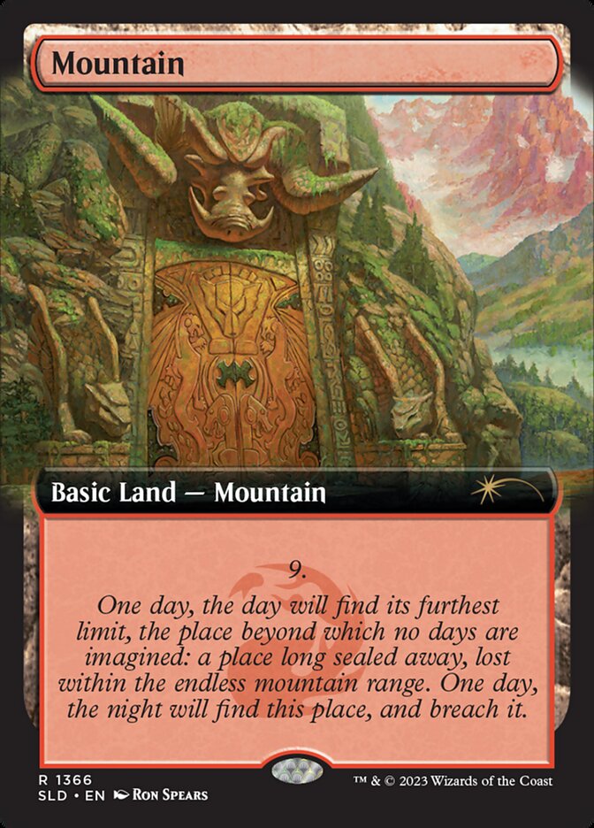 Mountain, Secret Lair Drop · 1366