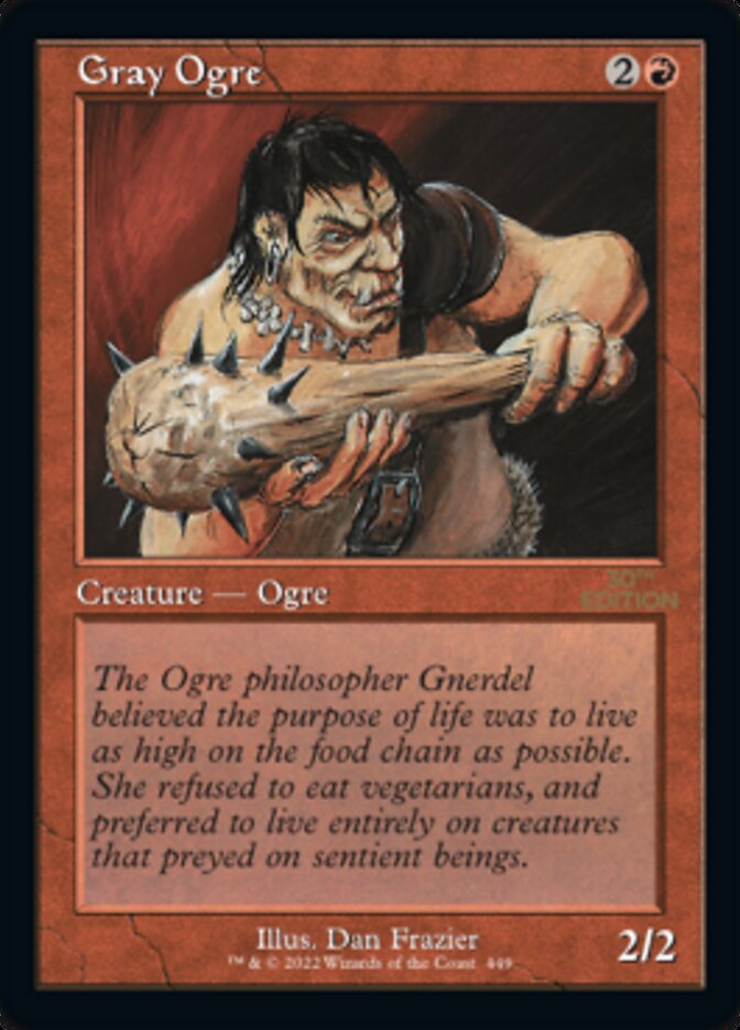 Gray Ogre, 30th Anniversary Edition · 449/594