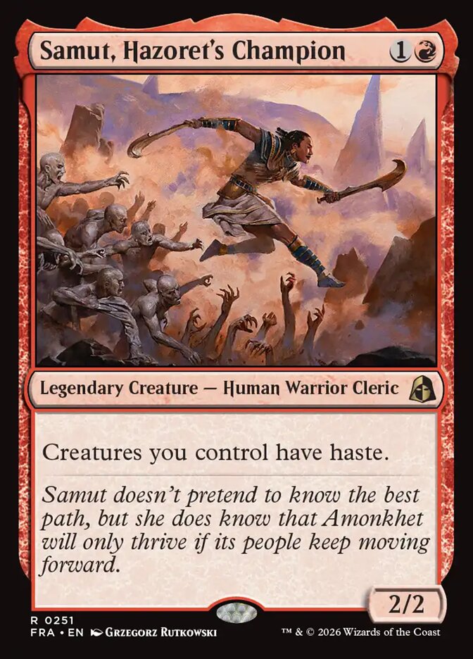 Samut, Hazoret's Champion, Reality Fracture · 0251