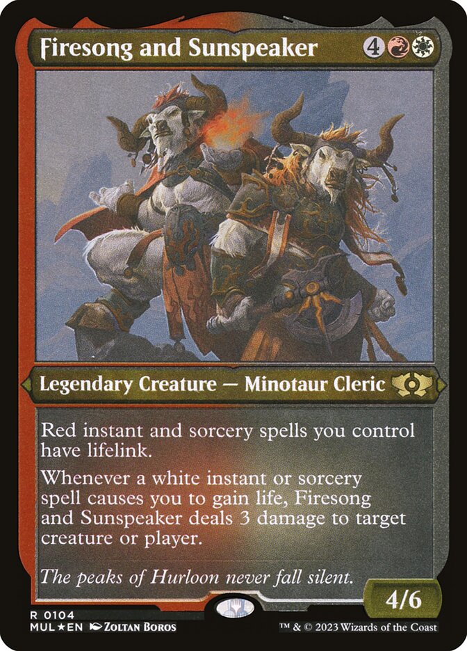 Firesong and Sunspeaker, Multiverse Legends · 0104
