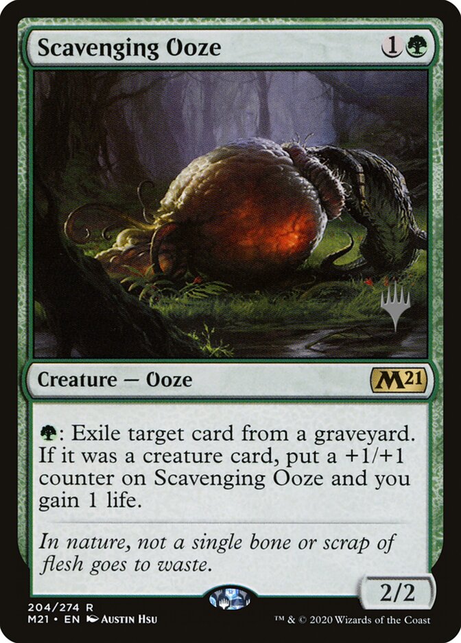 Scavenging Ooze, Core Set 2021 Promos · 204/274