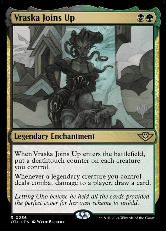 Vraska Joins Up, Outlaws of Thunder Junction Promos · 0236