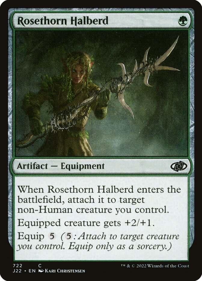 Rosethorn Halberd, Jumpstart 2022 · 722