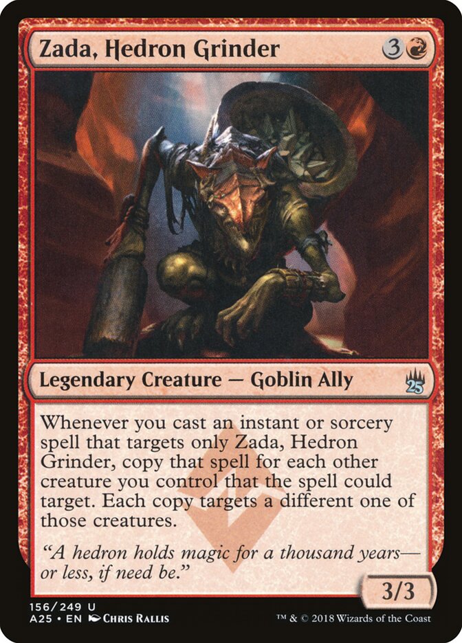 Zada, Hedron Grinder, Masters 25 · 156/249