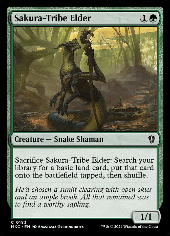 Sakura-Tribe Elder, Murders at Karlov Manor Commander · 0183