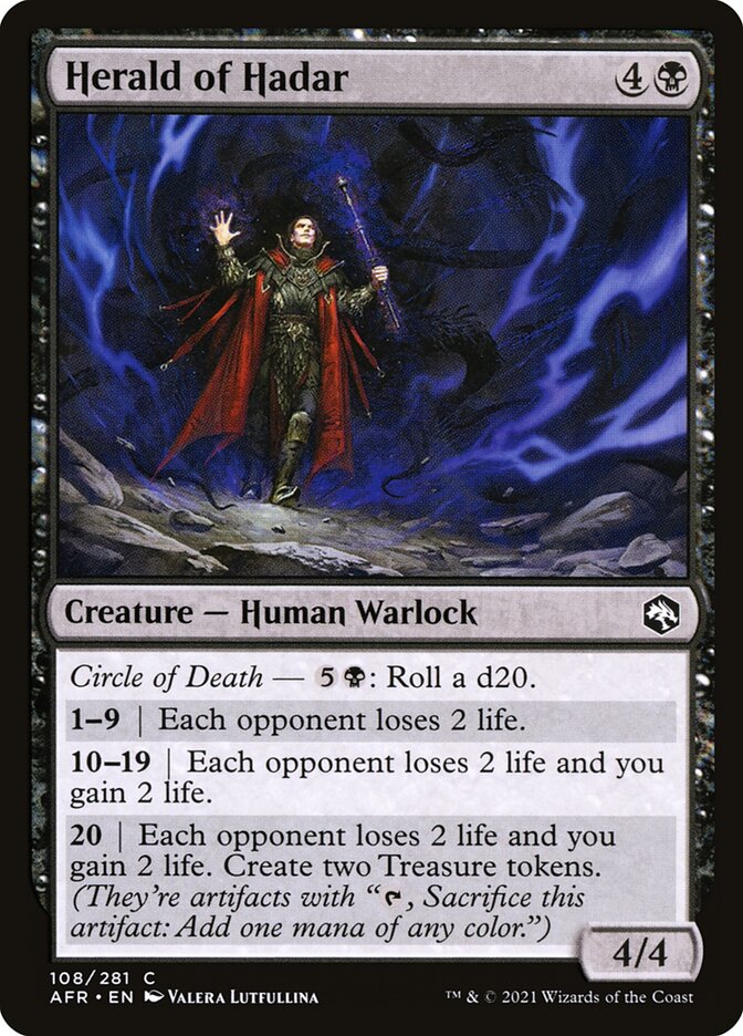 Herald of Hadar, Adventures in the Forgotten Realms · 108/281