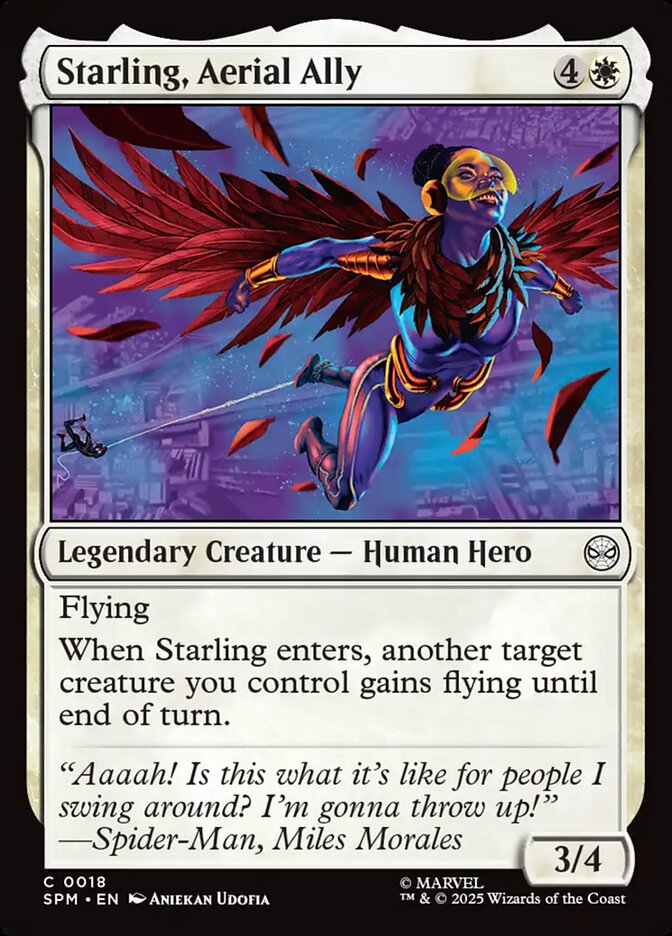Starling, Aerial Ally, Marvel's Spider-Man · 0018