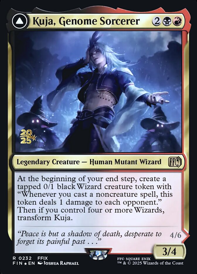 Kuja, Genome Sorcerer // Trance Kuja, Fate Defied, Final Fantasy Promos · 0232