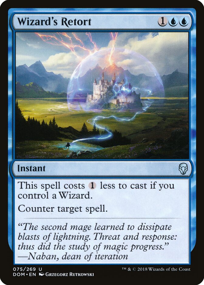 Wizard's Retort, Dominaria · 075/269