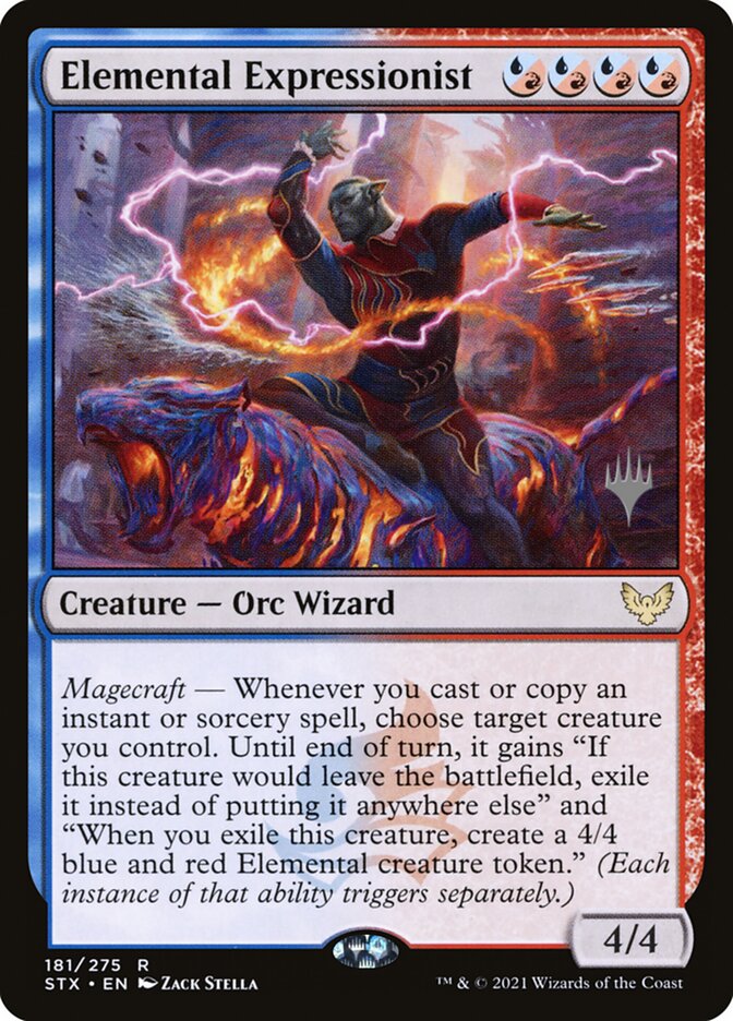 Elemental Expressionist, Strixhaven: School of Mages Promos · 181/275