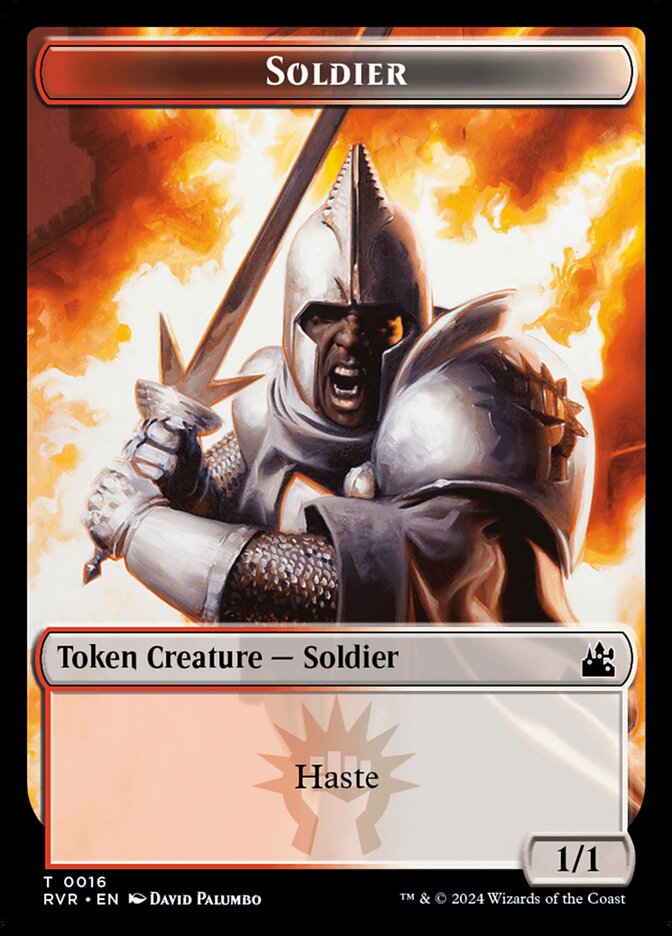 Soldier, Ravnica Remastered Tokens · 0016