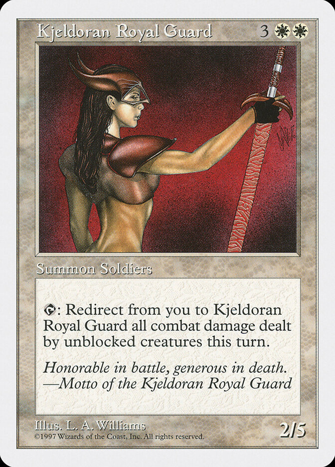 Kjeldoran Royal Guard, Fifth Edition · 44