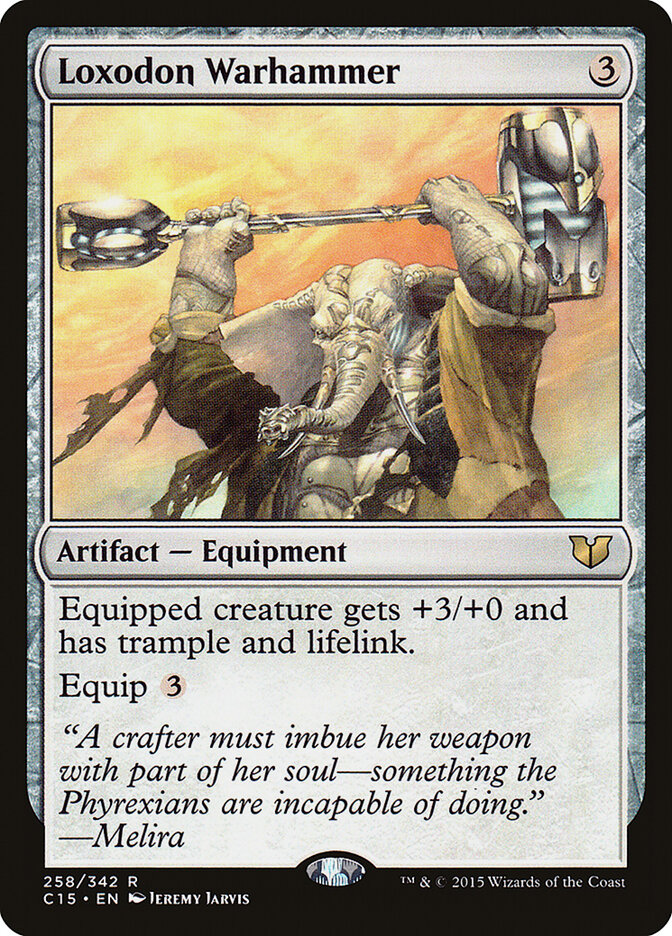 Loxodon Warhammer, Commander 2015 · 258/342